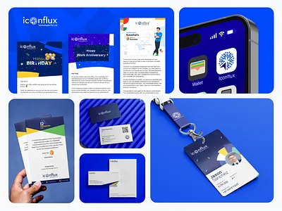 Iconflux Technologies: Brand Identity Design brandidentity branding brandingagency brandstrategy emailtemplatedesign graphic design idcarddesign logodesign marketingmaterials onexcell stationerydesign techcompany technology