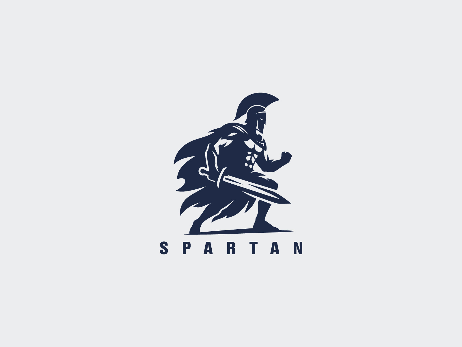 Example of We Will Create Custom Spartan Logo