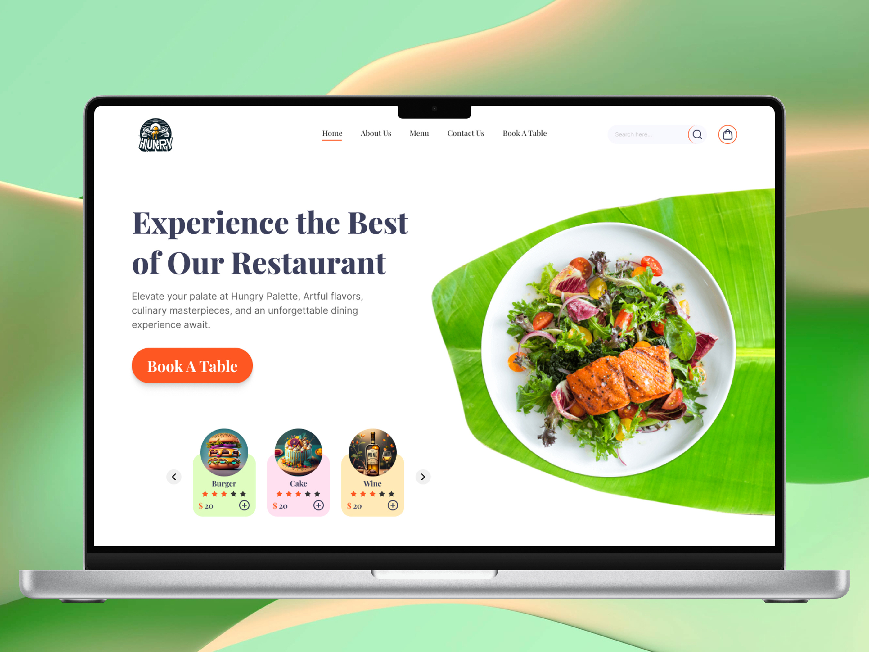 Example of Website UI Design(desktop & Mobile)5page