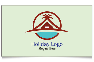 Holiday logo design branding business logo graphic design holiday holiday logo home holiday home logo journey logo journey logo design logo top logo holiday trending logo viral logo