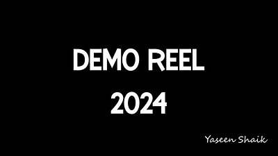 DEMO REEL 2024 3d adobepremeirepro aftereffects animation autodesk maya demo reel design graphic design illustration logo motion graphics photoshop vector video