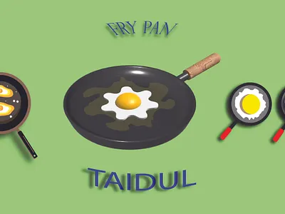 Fry pan design in illustrator branding business fry pan cook cook fry pan corporate fry pan design fry pan fry pan design fry pan logo graphic design illustration logo design modern motion graphics top fry pan trending fry pan unique vector vector fry pan viral fry pan