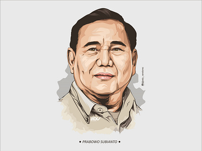 Prabowo Subianto animation branding design designer graphic design illustration motion graphics vector