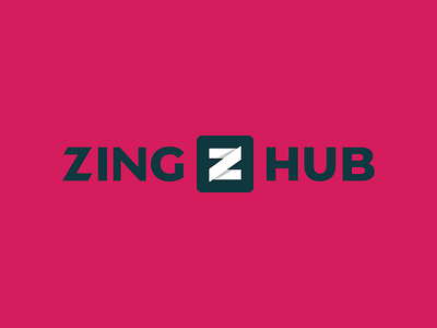 ZingHub branding design logo logo design