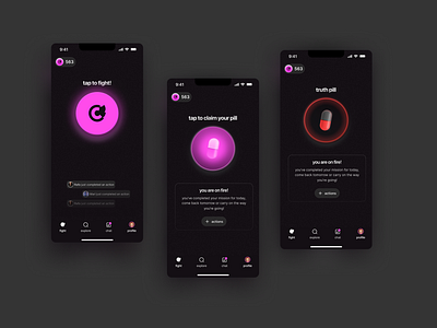 buttons status app button buttons chilli gamification graphic design ios mobile app motion graphics rewards shazam socialapp startup ui ux