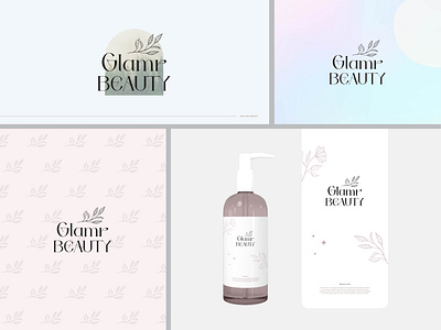 Glamr Beauty skincare product logo and packaging design. beauty beauty product brand design branding design graphic desgin illustration logo logo design makeupmusthaves product design skincare summerglam vector