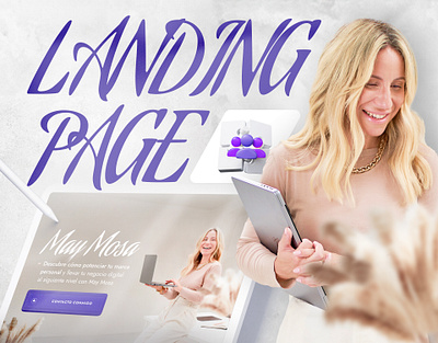 Landing page | Brand expert branding design expert graphic design infobusiness landing landing page site ui ux web website
