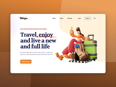 landing page