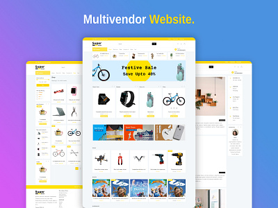 Multivendor WooCommerce Website Design marketplace multivendor ui web design web development woocommerce wordpress