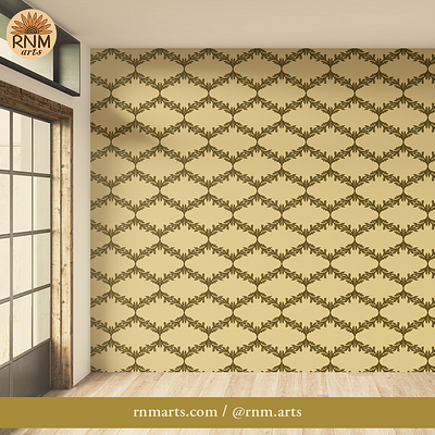 Acanthus Trellis Wallpaper Design acanthus home decor interior design leaves pattern product design surface pattern trellis vintage wallpaper