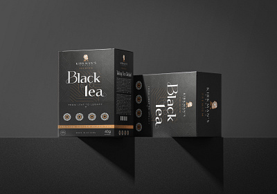 Kirkman's Choice BlackTea Concept blacktea branding kirkmanschoice label design logo minimal modern logo package packing and label tea label