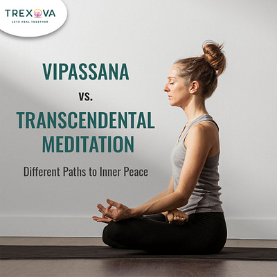 Vipassana vs. Transcendental Meditation: Different Paths to Inne graphic design meditation transcendental meditation vipassana meditation centre