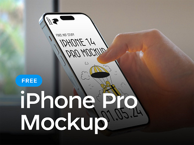 Free iPhone 14 Pro in Hand Mockup apple device apple mockups device mockups figma mockups iphone 14 mockup iphone mockup iphone mockups iphone pro mockups psd mockups template mockups