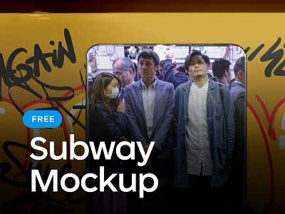 Free Subway Mockup free free download free metro mockup free mockups free subway mockup free template psd psd mockups
