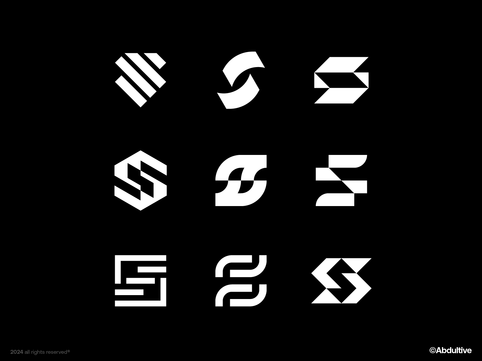 Lettermark S-01 | Marks exploration by Abdultive on Dribbble