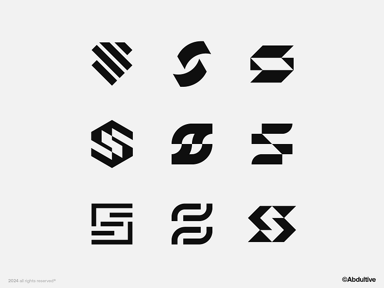 Lettermark S-01 | Marks exploration by Abdultive on Dribbble