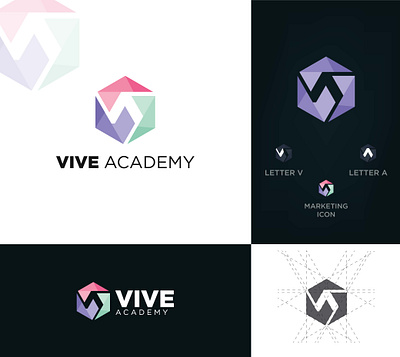 V logo Design Concept. a logo academy logo banner design branding company logo design graphic design logo typography v logo