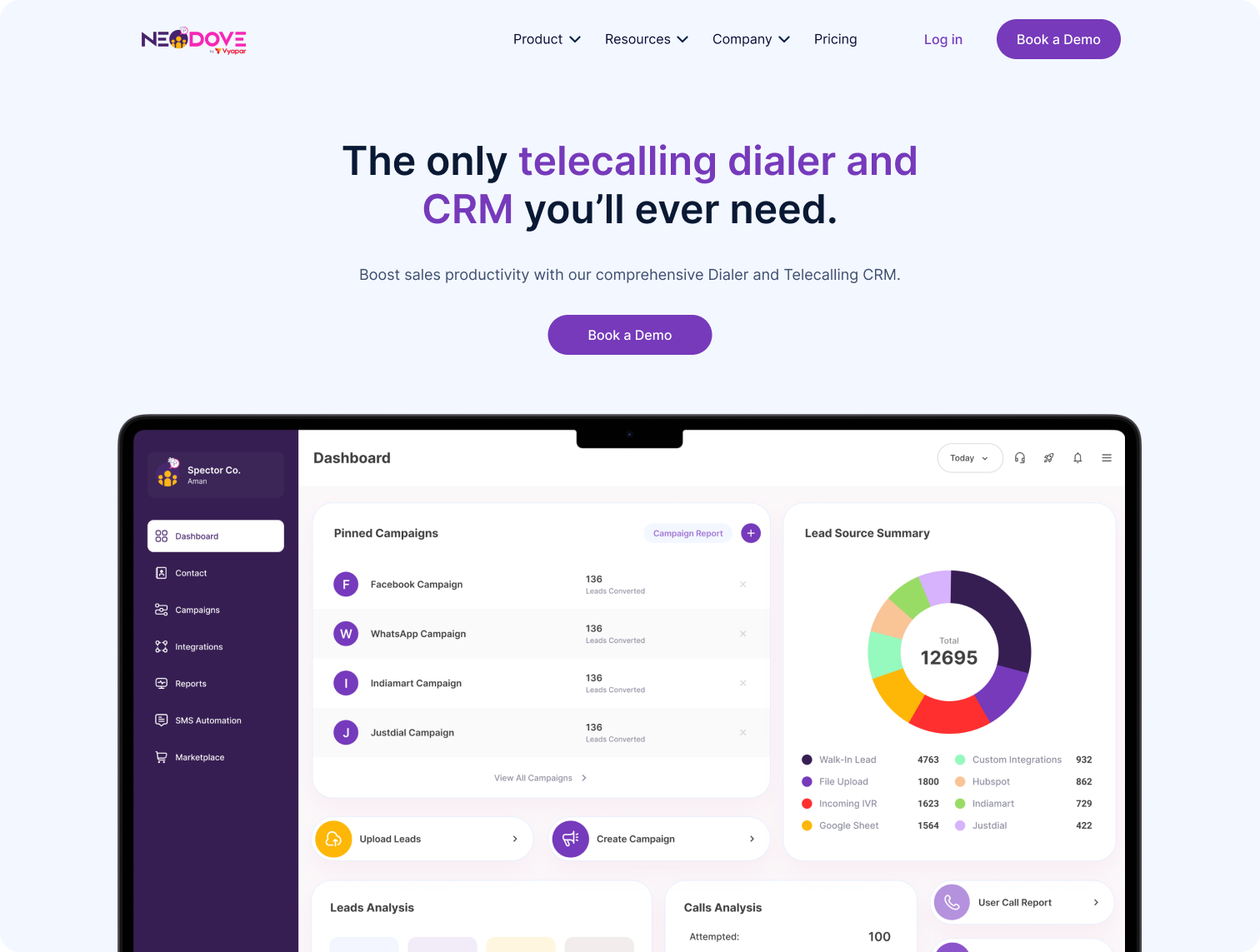 Homepage Design for NeoDove homepage landing page uiux ux design website website design.