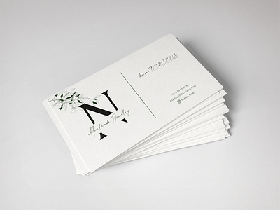 Nariell shop business card brand branding busine business card card creativity design editorial graphic design identity illustration inspiration logo print shop