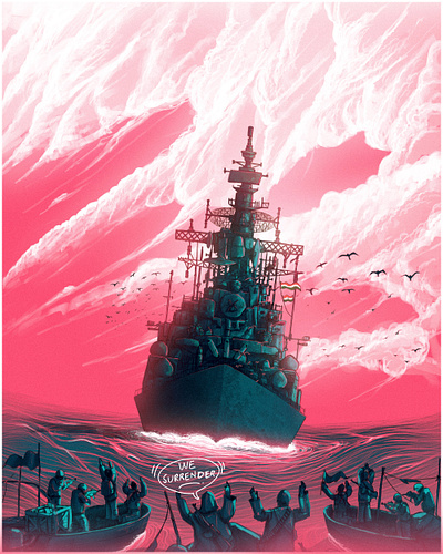 Indian Navy Day design graphic design illustration india indian navy ocean ship