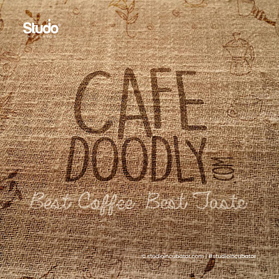 Cafe Doodly - Coffee Cafe Branding, Experience Design logo design