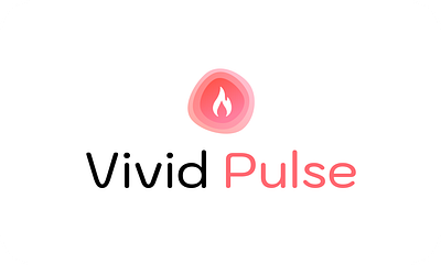 Vivid Pulse, a Fireplace Company branding design figma graphic design logo logo design ui vector