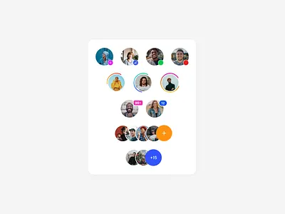 Avatars avatar component avatars figma ui ui component ui design ux