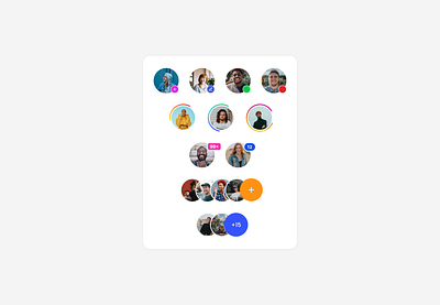 Avatars avatar component avatars figma ui ui component ui design ux