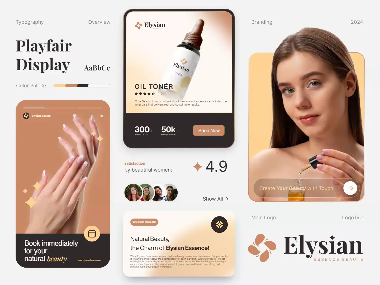 Elysian Essence Beauté: A Stunning Beauty Salon Website Design