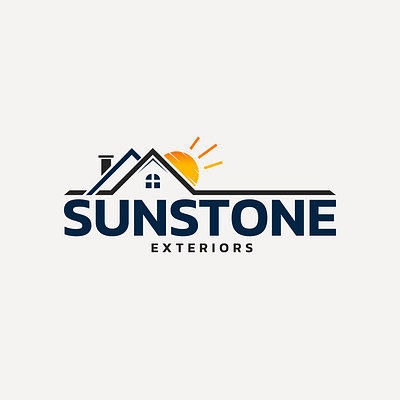 Sunstone Exteriors builders business construction design graphic design interiors logo media