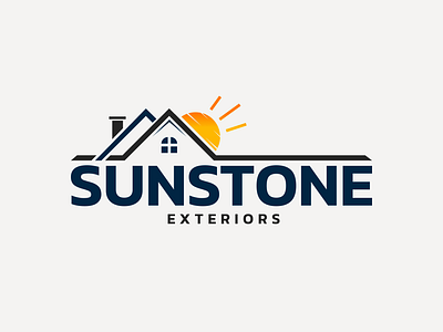 Sunstone Exteriors builders business construction design graphic design interiors logo media