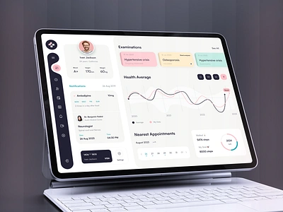 Medical User Tablet App admin dashboard ai medical app appointment app dashboard design doctor app health app design health mobile app healthcare technology healthcare ui medical app medical application medical tools medical tracker medication app patient care tablet app uiux user friendly app wellness app