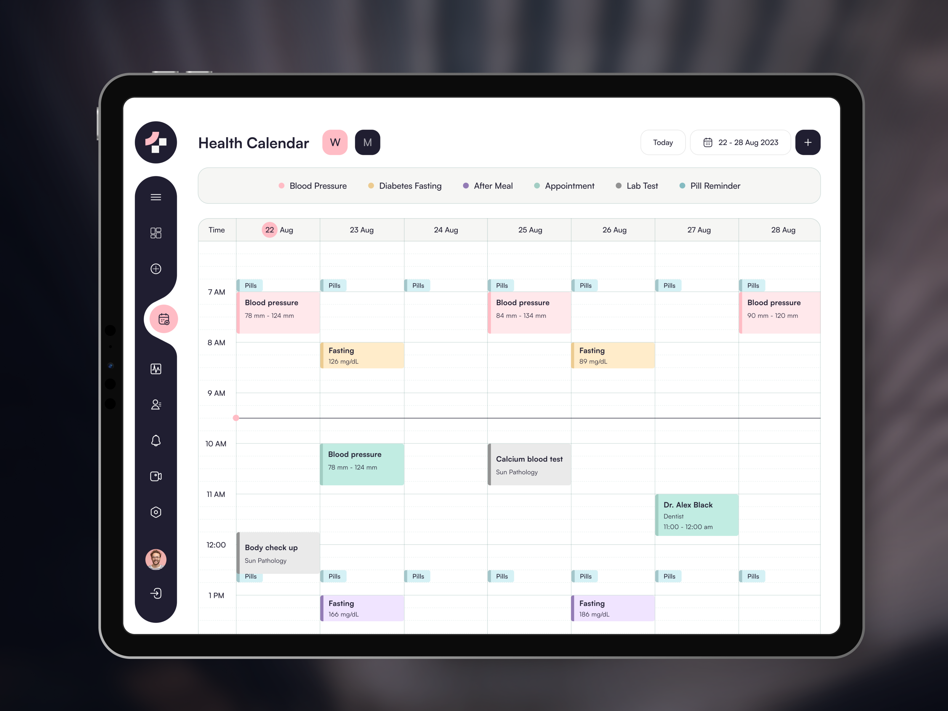 Medical User Tablet App by MindInventory UI/UX for MindInventory on ...