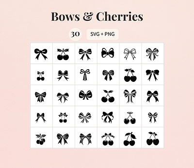 Bows & Cherries