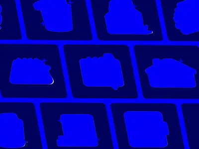 Neo Brutalism Lottie Animation animation brutalism icon iconpack illustration motion graphics neobrutalism ui