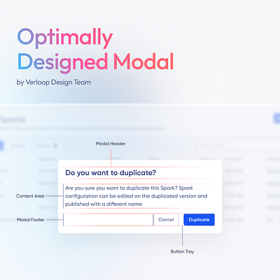 Optimally Designed Modal adobe ai design inspiration figma modalbox product design ui ui inspiration ux web design