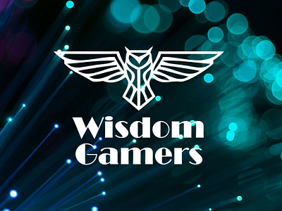 Wisdom Gamers Logo Design abolfazl designs animal logo bird logo esport game gamer logo gamergirl gamers gaming logo logo logotype night logo owl owl logo stream streamer twitch twitch logo twitchemote wisdom