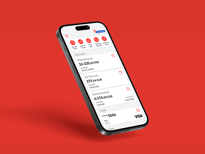 Mobile banking app app bank fintech payment ux uxdesign