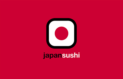 japan sushi brand identity branding concept food graphic design japan logo red restaurant sushi visual identity