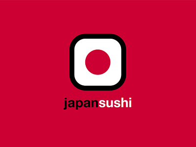 japan sushi brand identity branding concept food graphic design japan logo red restaurant sushi visual identity