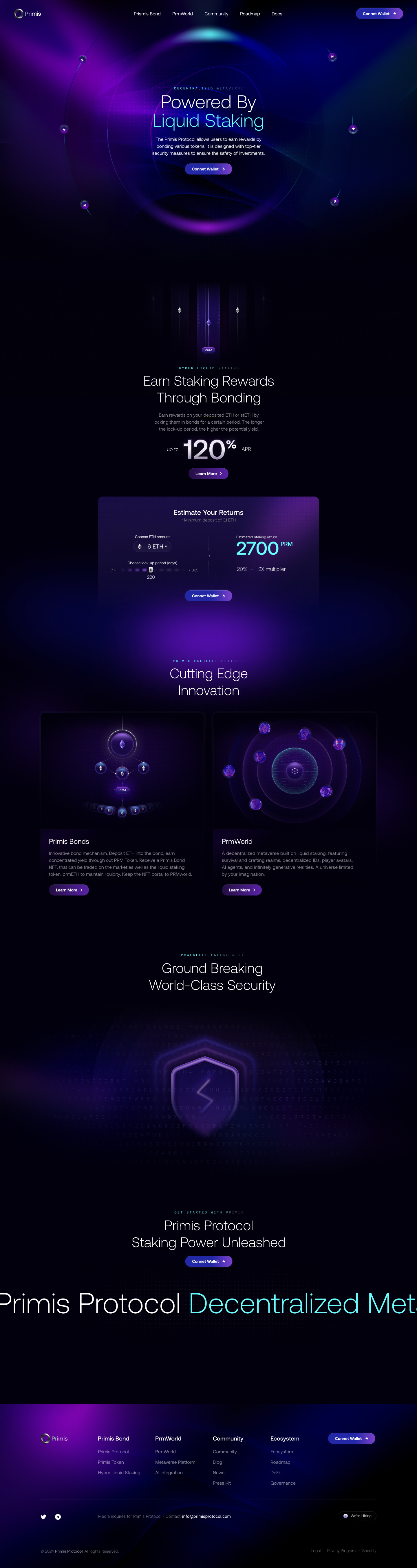 Primis - marketing site design graphic design typography ui ux web website