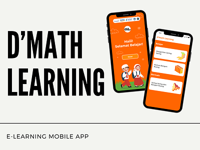 E-Learning Mobile Apps apps e learning figma learning math mathematic mobile mobile app ui