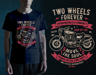 VINTAGE MOTORCYCLE T-SHIRT DESIGN apparel classicbikes classicmoto classicmotorcycle classicriders clothing fashion graphic design illustration oldschoolbikes oldschoolriders retrobike retrocycle retromotorbike retromotorcycles vintagebikelife vintagebikers vintagecycle vintagemotorcycles vintageriders