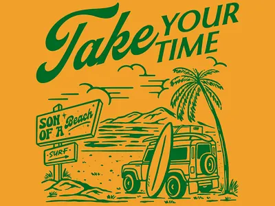 TAKE YOUR TIME DESIGN branding design graphic design illustration logo typography vector vintage vintagedesign
