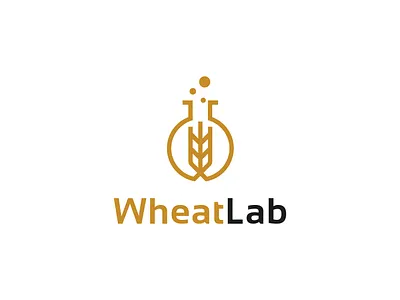 Wheat Lab Logo wheat logo