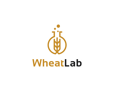 Wheat Lab Logo wheat logo