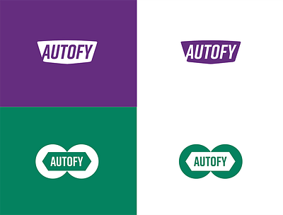 Logo for Autofy branding logo
