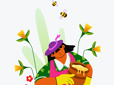 BEE best design cartoon illustration illustration illustration art