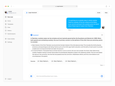 AI-Assistant messaging module dashboard desig design minimal mobile ui saas ui uiux uxdesign