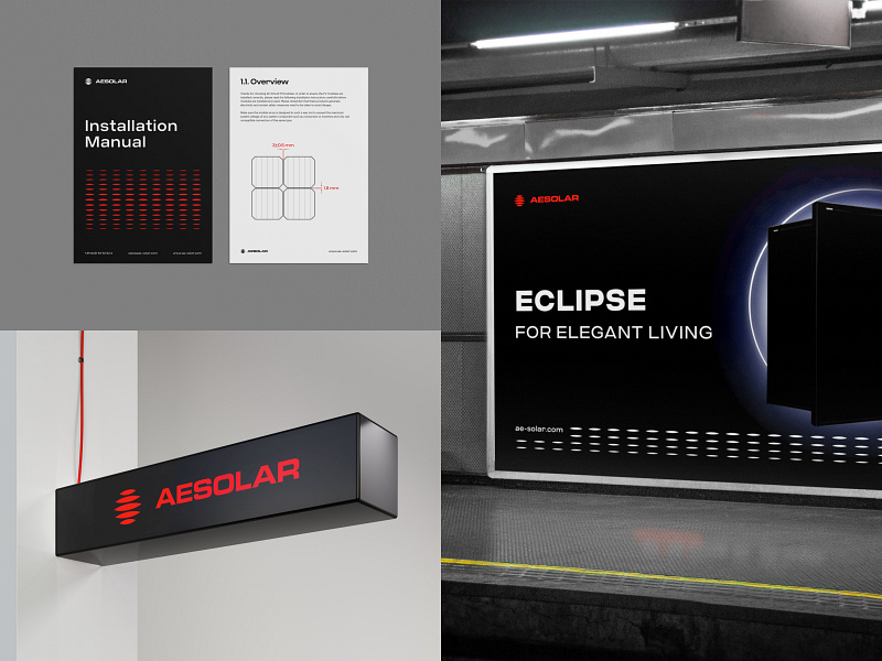 Billboard. AESOLAR Re-branding. CleanEnergy. German manufacturer brand guidlines branding cleanenergy design logo deutschland eco ecommerce energy energy industry germany high quality products logo rebranding renewable energy solar solar energy solar panel solarinnovation ui webdesign